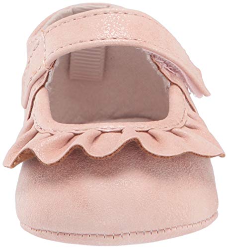 Baby Deer Baby-Girl's Kamdyn Shimmer T Strap Crib Shoe2