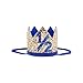 Baby 1/2 st Birthday Crown Hat, Birthday Party Decorations, Kids Party Props Shooting, Party Suppliesâ€¦ (Blue Gold)