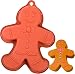 Webake Gingerbread Man Mold 10 Inch Large Gingerbread Silicone Cake Pan for Christmas Baking Cake, Cookie