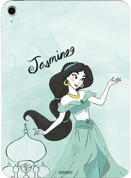 Skinit Decal Tablet Skin Compatible with iPad 11th Gen (2025) - Officially Licensed Disney Princess Jasmine Design