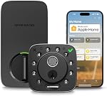 ULTRALOQ Bolt Fingerprint WiFi Smart Lock, Works with Apple Home, Siri, Alexa, Keyless Entry with Fingerprint ID, App Remote Control, Keypad Deadbolt, BHMA Cert., Easy Install, 10 Mo. Battery, Black