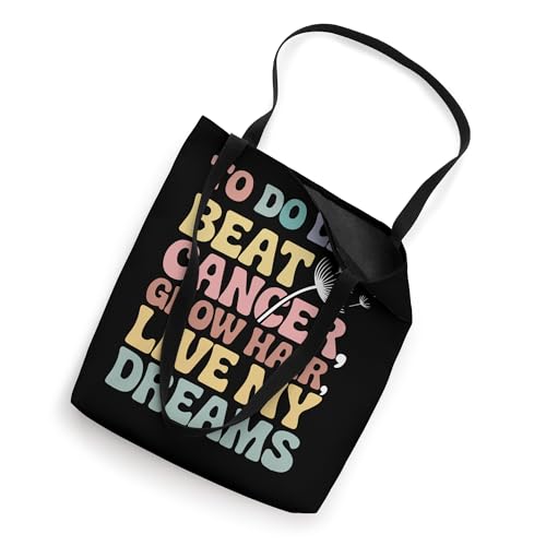 Bolsa Tote Inspiracional To Do List Beat Cancer miniatura 2