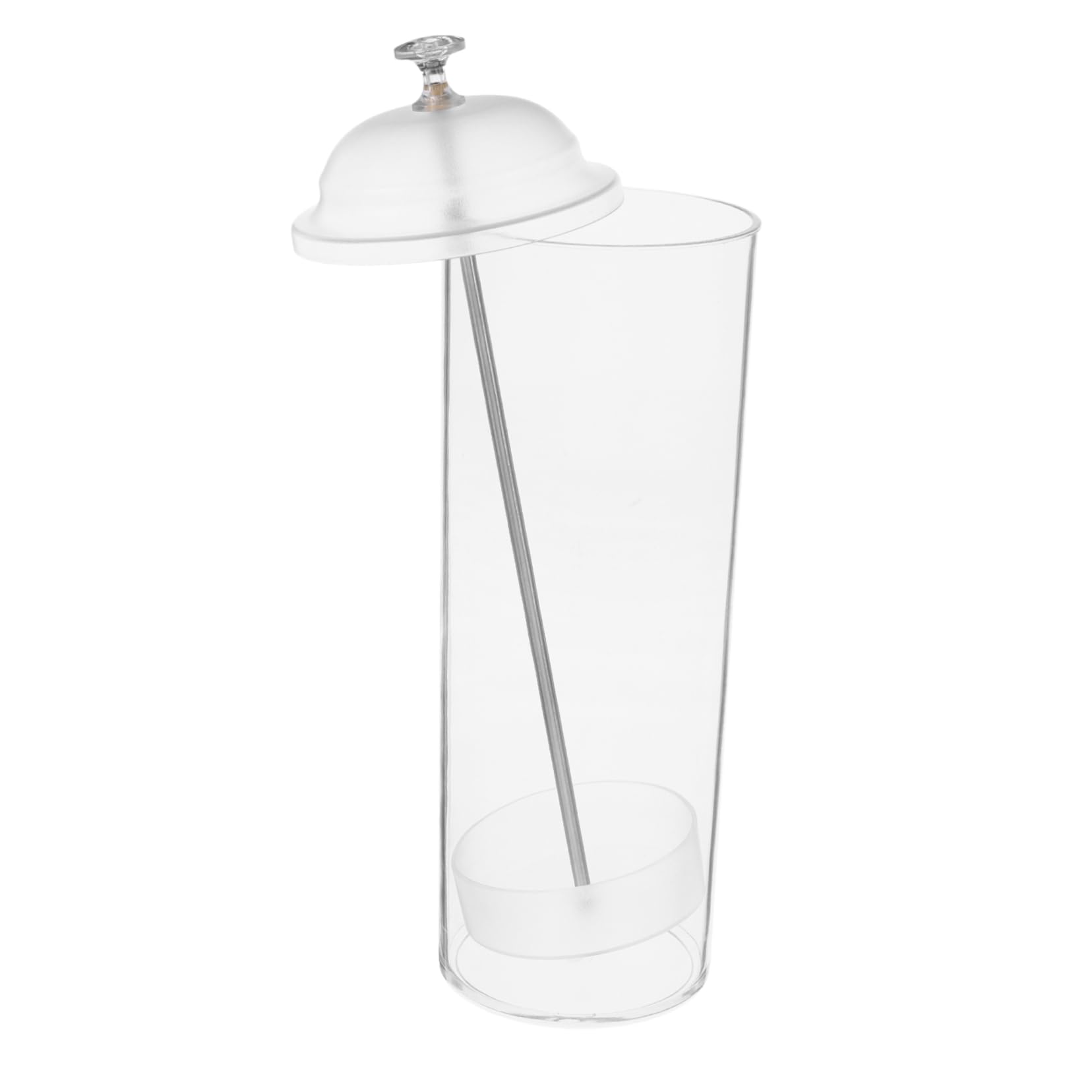 CIYODO Straw Holder Counter Lid Portable Mini Straw Dispenser for Smoothie Tubes