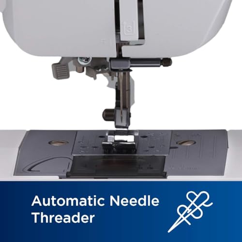 Image of Brother XM2701 27-Stitch Sewing Machine, 10-Pack Pre-Wound Bobbins and 5-Piece Sewing Machine Needles