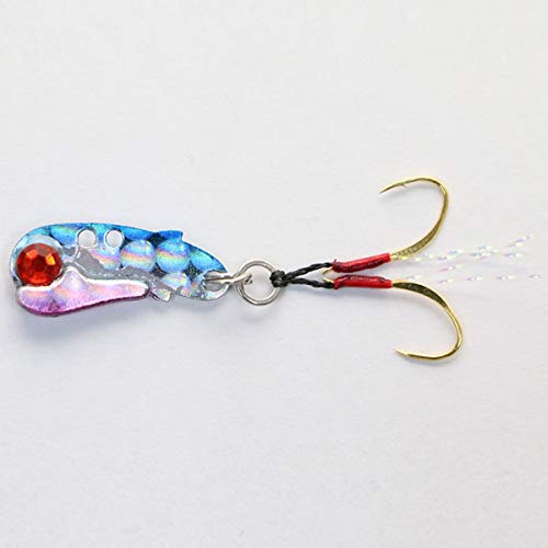Amazon | クリアブルー アジコンバイブ 1g 19mm アカキン