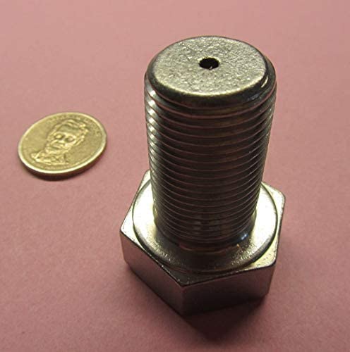 18-8 Stainless Steel Hex Bolts FT 7/8''-14 Thread x 1.50'' Long 1 pc, Silver
