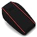 CYK www. CoverYourKey .de Silicone keycover BF for keys with Display Keycover Etui protective cover Remote Entry Fob Case (only Keyless Go) (black red)