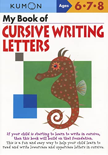 Kumon My Book of Cursive Writing: Letters (Kumon Workbooks)