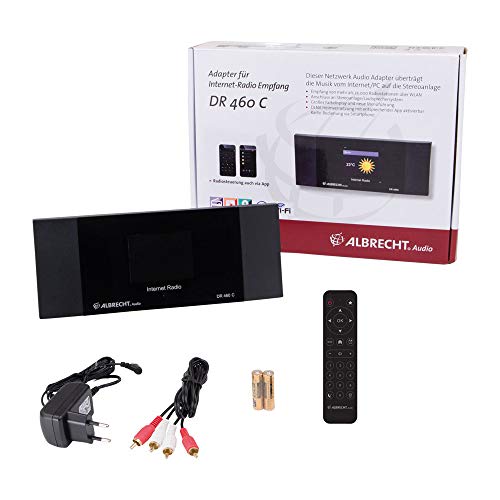 Albrecht DR 460 C, 27462, Internet-Radio Adapter mit Farbdisplay zum Anschluß an die Stereoanlage – Bild 6