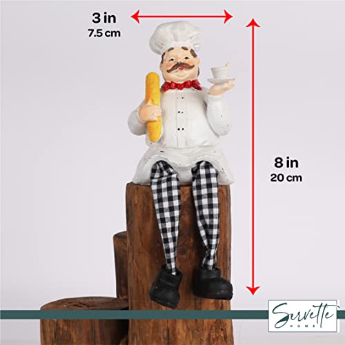 Chef Kitchen Décor Shelf Sitters With Long Legs - Bread #TOP4