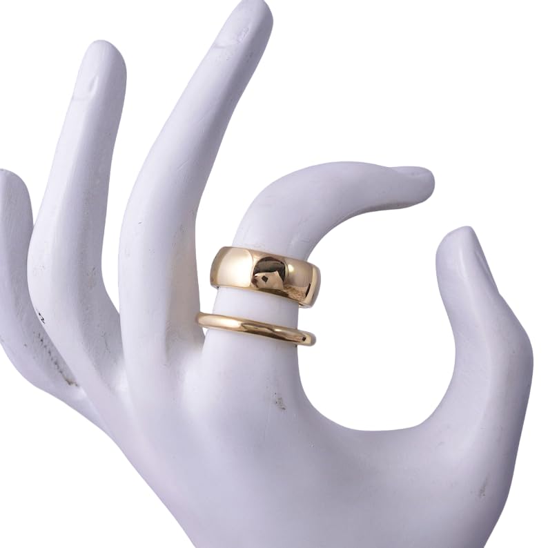 Simple Brass Ring, Solid Brass Ring, Midi Finger Ring Band, Handmade Brass Band, Statement Ring, Wedding Ring Band, Ring For Her3