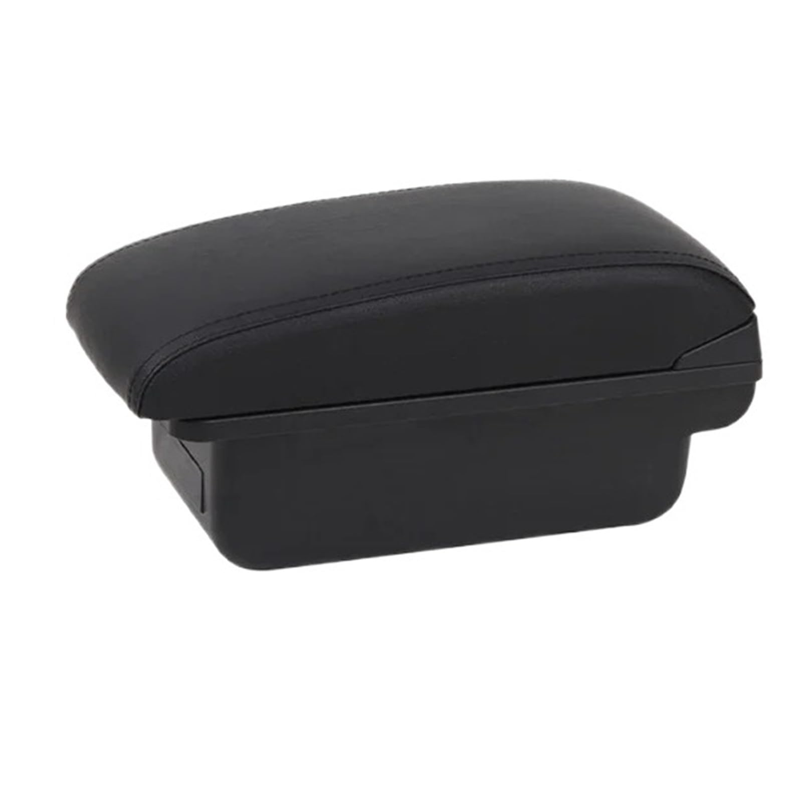 Ggwqoops Car Armrests For Citroen For C3 Armrest Box Interior Storage Accessories Please Make Armrest Box(C1 Black line NO USB)