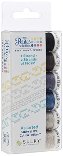 Sulky Sampler 12wt Cotton Petites, 6-Pack miniatura 1