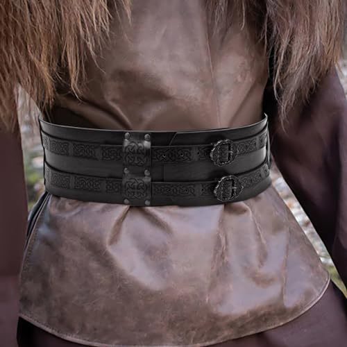 Ceinture large Renaissance style Viking pour accessoiriser vos déguisements