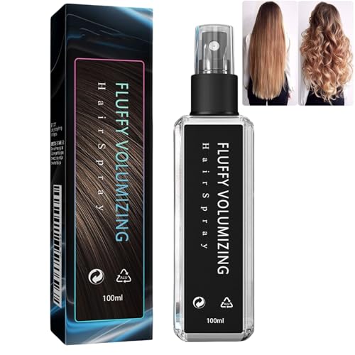 Spray épaississant aux protéines végétales naturelles Continentau JY07, laque volumisante et duveteuse pour femmes et hommes, tenue instantanée non collante, soin hydratant pour boucles (1PCS)