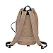 Fashion Men's Casual Bags Canvas Backpacks Trend Men's and Women's Couples Bags Water Tank Bags Basketball Bags (Color : Black, Size : A)
