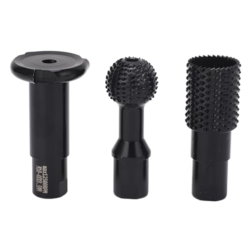 Fafeicy Accessoire de Meuleuse d'angle avec Fraise Sphérique, Acier allié, Outil de Sculpture sur Bois Polyvalent pour Graver et Polir des Matériaux en Bois