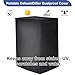 FlexiDapt Dehumidifier Dustproof Cover for Storage, Universal Waterproof Home Appliances Cover, Black