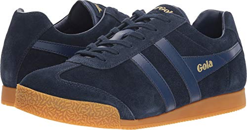 Image of Gola Equipe Suede - Sneakers for Men - Contrasting Wingflash - Heel Return - Durable Cupsole - Low Silhouette