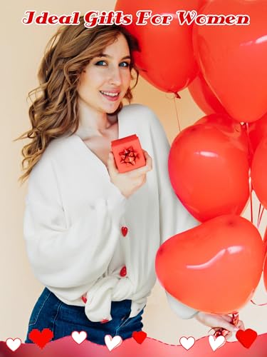 Image of Twistover Valentines Day Heart Cardigan Sweater Sequins Embroidery Hot Pink Heart Sweater Valentines Galentines Women Outfit