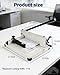 12 Inch Heavy Duty Guillotine Paper Cutter,Cuts 400 Sheets A4 Paper,Solid Steel Construction with Imperial Sizing & Dual Safety Features,Industrial Stack Paper Trimmer for Offices,Schools,Print Shops