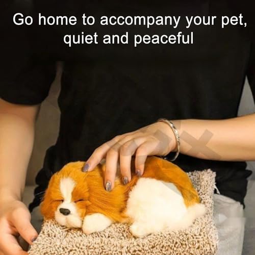 Peluche chien interactif contre la solitude du bureau