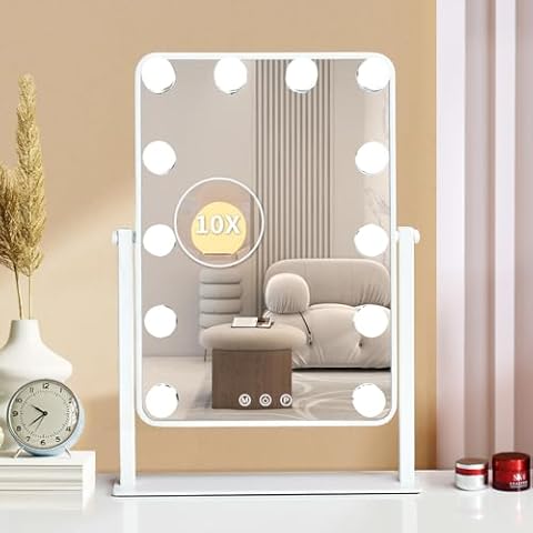 Leadzones Hollywood Makeup Mirror Cover