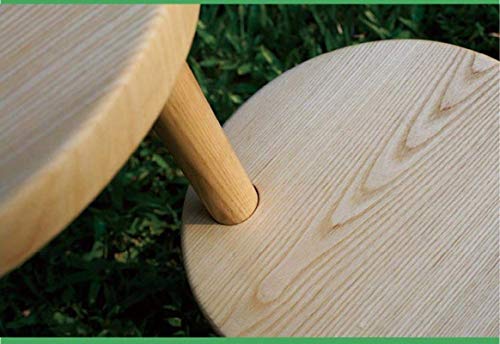 Taburete de madera maciza con estructura reforzada para cocina 4