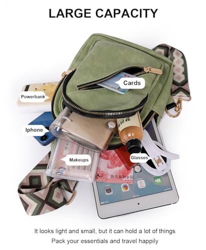 Hiflyer Crossbody Bags, Leather Sling Bag for Trendy Women3