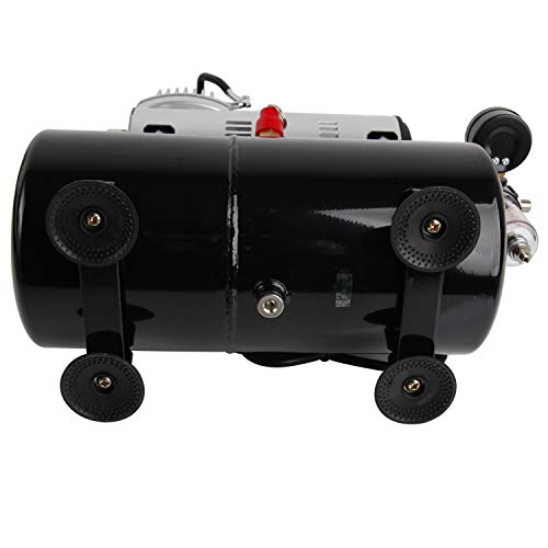 Timbertech ABPST08K Airbrush-compressor, complete set met verbeterde koeling, ventilator, mini-compressor, airbrushpistool en airbrush-accessoires - Afbeelding 4