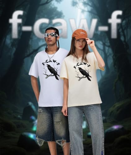 Funny Black Crow Humor Fcawf T Shirt, Fcawf Crow Shirt for Men Women2
