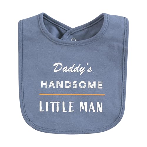 Image of Hudson Baby Unisex Cotton Bibs, Pastel Dino, One Size