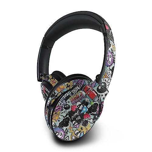 Image of MightySkins Skin Compatible with Bose QuietComfort 45 Headphones - Puppy Fall | Protective, Durable, and Unique Vinyl Decal wrap Cover | Easy to Apply, Remove, and Change Styles | Made in The USA