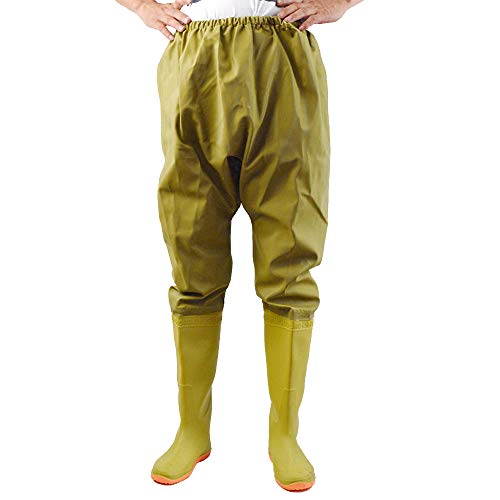 Yu He Fishing Wading Pants with Shoes to Waist Waterproof Hip Waders Chest