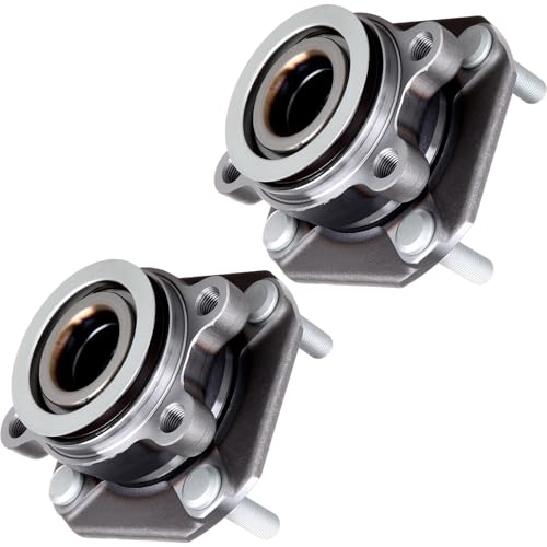 Image of ECCPP 2-Piece 513297 Wheel Hub Bearing for Nissan Sentra 2007-2012 | 4 lugs w /ABS Sensor Pre-Greased Sealed