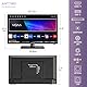 Antteq V25 Smart TV 25 Zoll Rahmenlos (Fernseher 64 cm),WLAN Full HD 1080P,Triple Tuner(DVB-T2/S2/C),App Store,Netflix,Prime Video,DAZN,UVM,WiFi,Hotelmodus, 2024