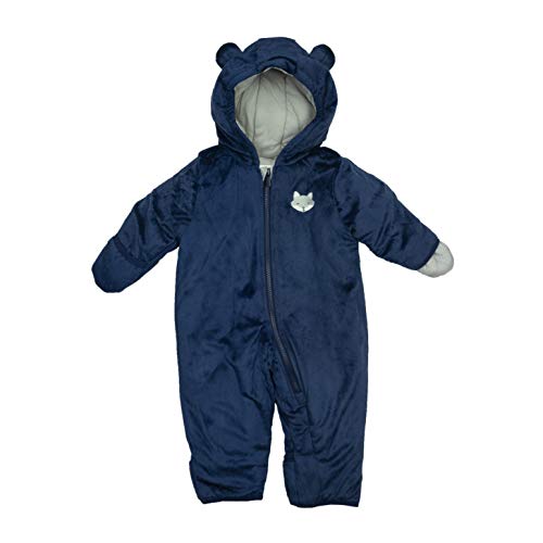Image of Carter's Baby Boys' Pram Style Water Resistant One Piece Winter Snowsuit With Ears