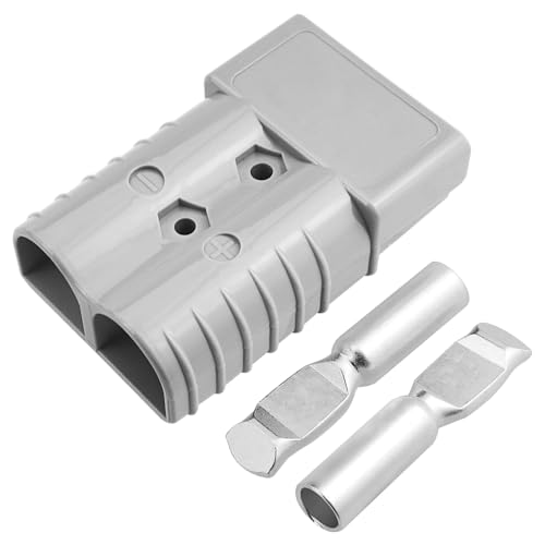 WMYCONGCONG 350A Battery Quick Disconnect 2/0 AWG 600V Battery Power Connector Plug Winch Wiring Kit for Towing (350A)