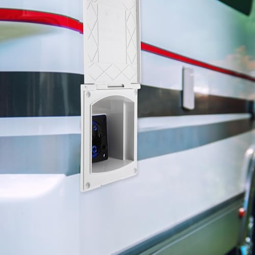 Enchufe exterior de 16a BESTOYARD entrada de energía para Rv impermeable 5