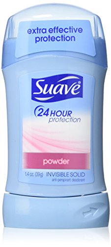 Suave Deodorant 1.4oz 24Hr Powder Invisible Solid (2 Pack)