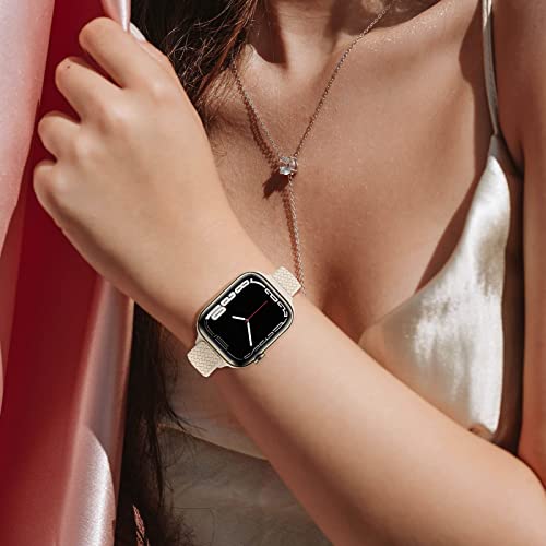 6-Pack-Slim-Braided-Solo-Loop-Bands-for-Apple-Watch-Band-40mm-41mm-38mm-42mm-44mm-45mm-49mm-Women-Men-stretchy-Nylon-Elastic-Thin-narrow-skinny-Strap-for-iWatch-Series-987SE654321Ultra 41KRjFkIBSL