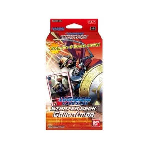 Digimon Card Game ST-7 Starter Deck Gallantmon English Cover