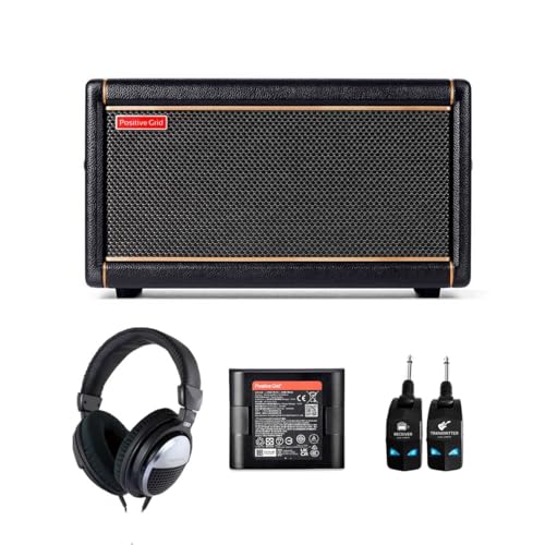 Positive Grid Spark2 �w�b�h�z������p�o�b�e���[�����C�����X�V�X�e�� LGW-01 �Z�b�g Black �M�^�[�A���v �x�[�X �G���A�R�Ή� 50W �|�W�e�B�u�O���b�h