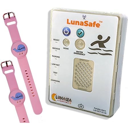 Kit alarma acuática infantil LunaSafe con 2 transmisores miniatura 1