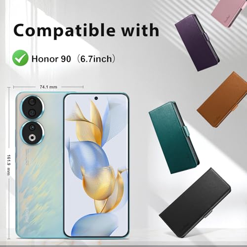 Yunubeyii Wallet Flip Case for Honor 90 5G - Image 2