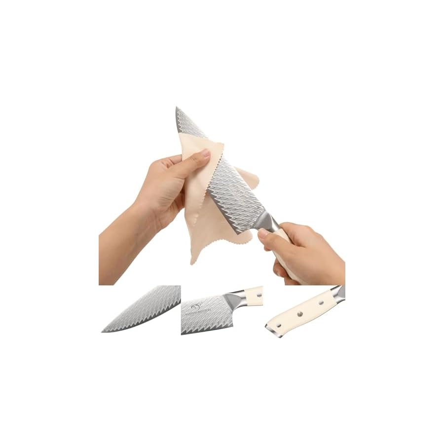 NANFANG-BROTHERS-Knife-Set-19-Piece-Damascus-Kitchen-Knife-Set-with-Block-ABS-Ergonomic-Handle-for-Chef-Knife-Set-Knife-Sharpener-and-Kitchen-Shears-Knife-Block-Set NANFANG BROTHERS Knife Set, 19-Piece Damascus Kitchen Knife Set with Block, ABS Ergonomic Handle for Chef Knife Set, Knife Sharpener and Kitchen Shears, Knife Block Set