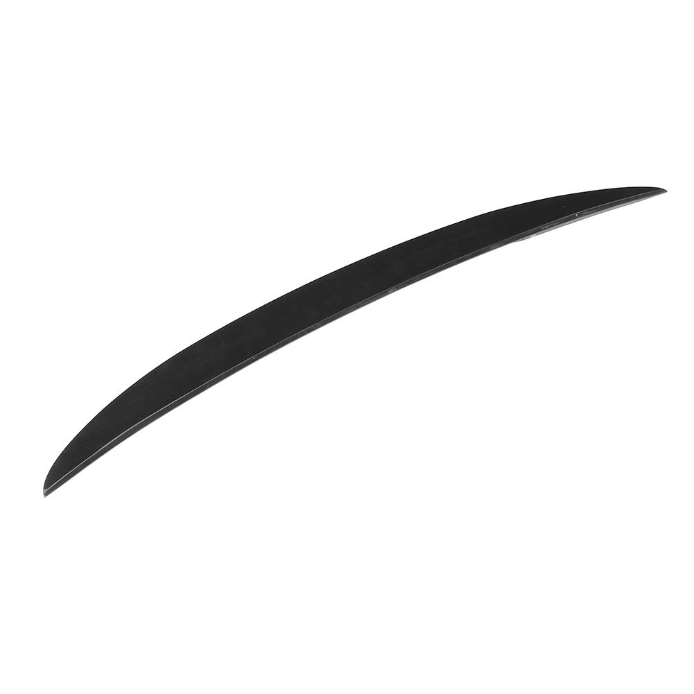 Czarne, Błyszczące Skrzydło Tylnego Spojlera Bagażnika w Stylu M Performance - Poprawa Stabilności w Serii 3 E92 Coupe 2007-2013, materiał ABS