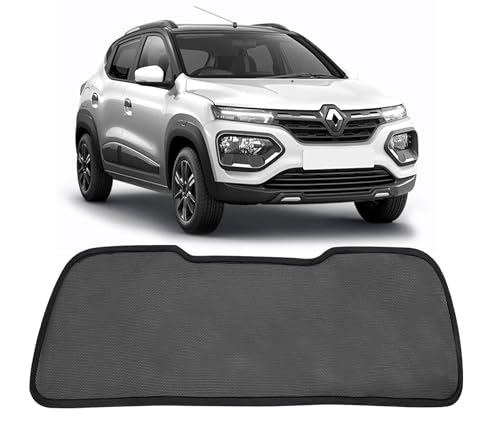 Image of Autofact Dicky Curtain for Renault Kwid| Custom Fit Rear Windshield Sunshade | UV & Heat Protection | Foldable Mesh | Privacy & Cooling Car Accessory
