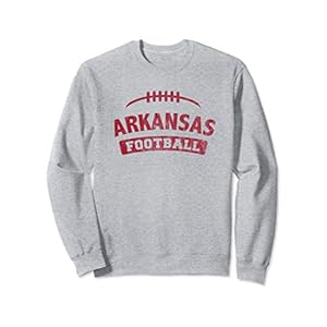 Arkansas Football Vintage Distressed Sweatshirt