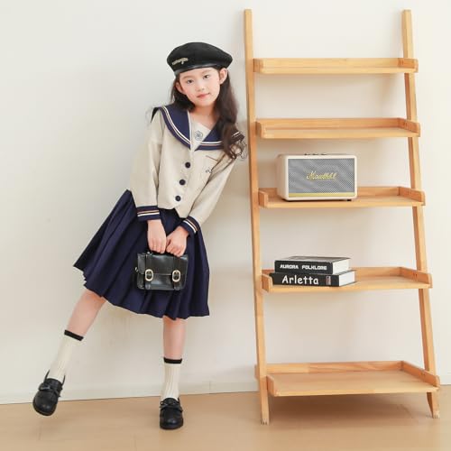 Girl's British Style School Uniform Shoes Princess Performance Oxford Shoes4